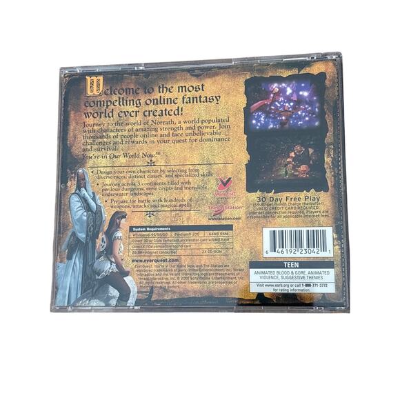 EverQuest PC game fantasy retro y2k 2001 - Picture 2 of 4